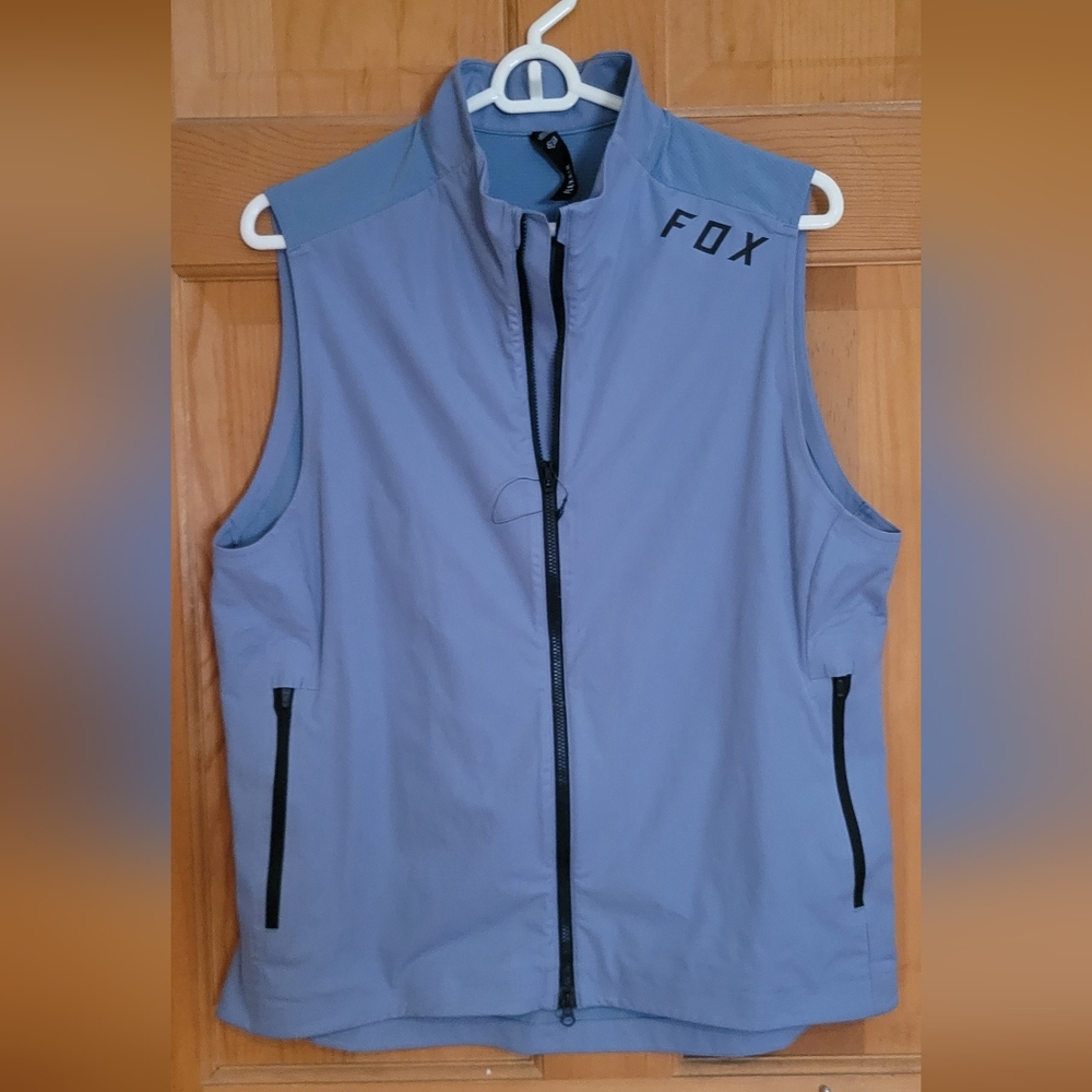 FOX Women's Blue Flexair Vest NWOT Large